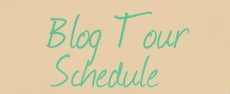 Blog Tour Schedule
